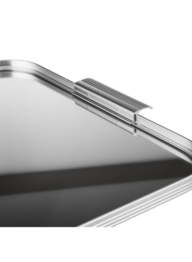 Dania Premium stainless steel serving tray – 35x35 cm, versatile size ✨ - Image 5